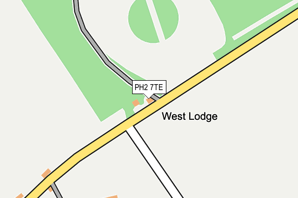 PH2 7TE map - OS OpenMap – Local (Ordnance Survey) PH2 7TE map - OS OpenMap – Local (Ordnance Survey)