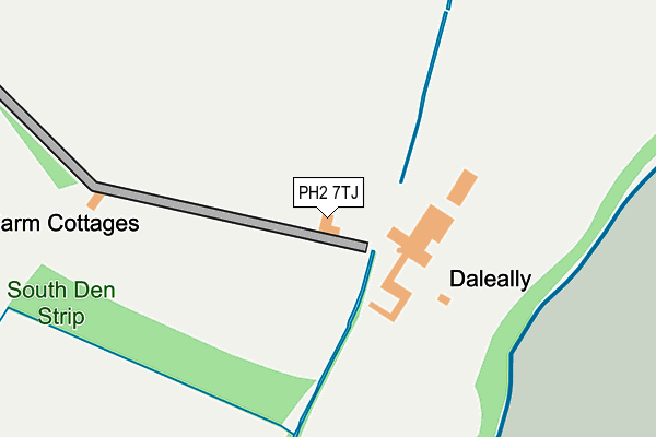 PH2 7TJ map - OS OpenMap – Local (Ordnance Survey) PH2 7TJ map - OS OpenMap – Local (Ordnance Survey)