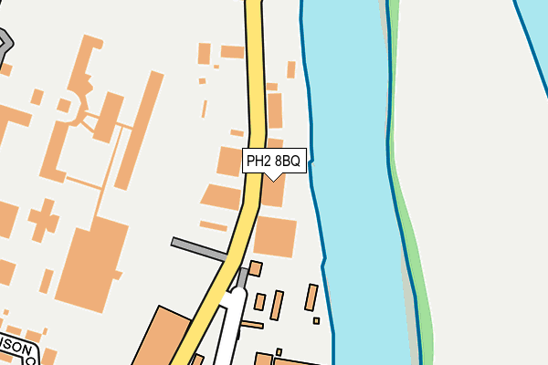 PH2 8BQ map - OS OpenMap – Local (Ordnance Survey) PH2 8BQ map - OS OpenMap – Local (Ordnance Survey)
