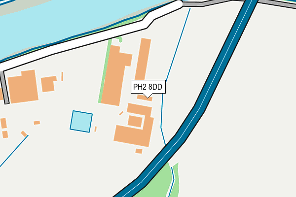 PH2 8DD map - OS OpenMap – Local (Ordnance Survey) PH2 8DD map - OS OpenMap – Local (Ordnance Survey)