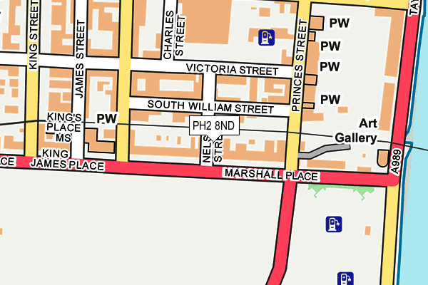 PH2 8ND map - OS OpenMap – Local (Ordnance Survey) PH2 8ND map - OS OpenMap – Local (Ordnance Survey)
