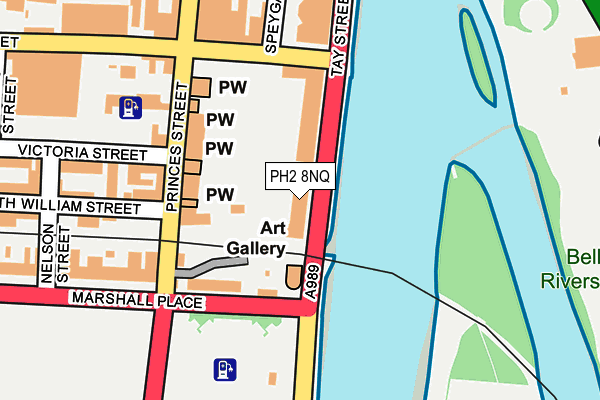 PH2 8NQ map - OS OpenMap – Local (Ordnance Survey) PH2 8NQ map - OS OpenMap – Local (Ordnance Survey)