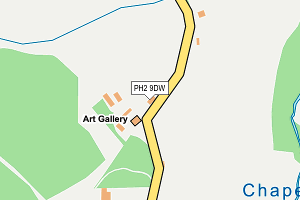 PH2 9DW map - OS OpenMap – Local (Ordnance Survey) PH2 9DW map - OS OpenMap – Local (Ordnance Survey)