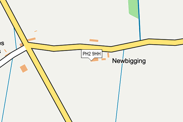 PH2 9HH map - OS OpenMap – Local (Ordnance Survey) PH2 9HH map - OS OpenMap – Local (Ordnance Survey)