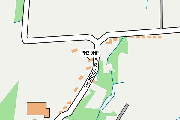 PH2 9HP map - OS OpenMap – Local (Ordnance Survey) PH2 9HP map - OS OpenMap – Local (Ordnance Survey)
