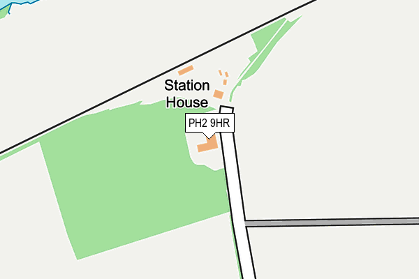 PH2 9HR map - OS OpenMap – Local (Ordnance Survey) PH2 9HR map - OS OpenMap – Local (Ordnance Survey)