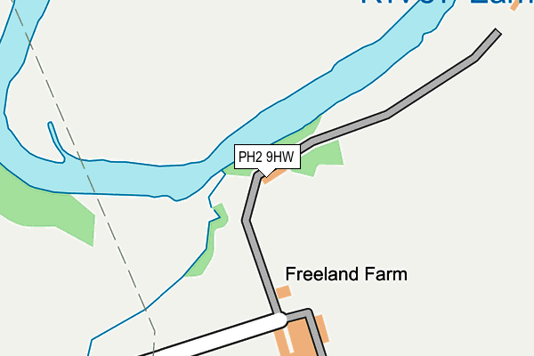 PH2 9HW map - OS OpenMap – Local (Ordnance Survey) PH2 9HW map - OS OpenMap – Local (Ordnance Survey)