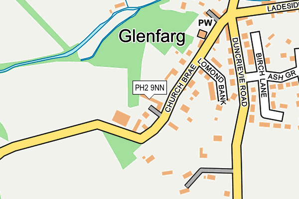 PH2 9NN map - OS OpenMap – Local (Ordnance Survey) PH2 9NN map - OS OpenMap – Local (Ordnance Survey)