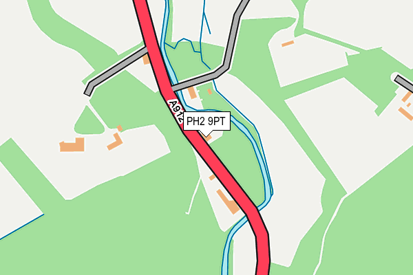 PH2 9PT map - OS OpenMap – Local (Ordnance Survey) PH2 9PT map - OS OpenMap – Local (Ordnance Survey)