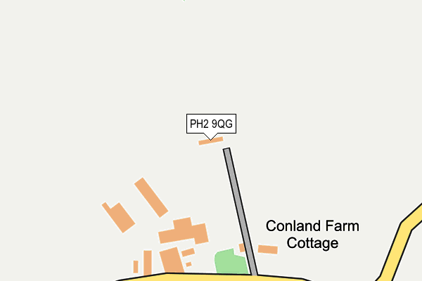 PH2 9QG map - OS OpenMap – Local (Ordnance Survey) PH2 9QG map - OS OpenMap – Local (Ordnance Survey)