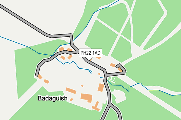 PH22 1AD map - OS OpenMap – Local (Ordnance Survey) PH22 1AD map - OS OpenMap – Local (Ordnance Survey)