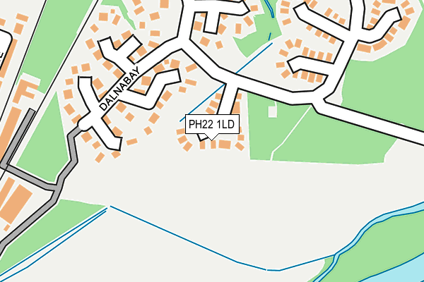 PH22 1LD map - OS OpenMap – Local (Ordnance Survey) PH22 1LD map - OS OpenMap – Local (Ordnance Survey)