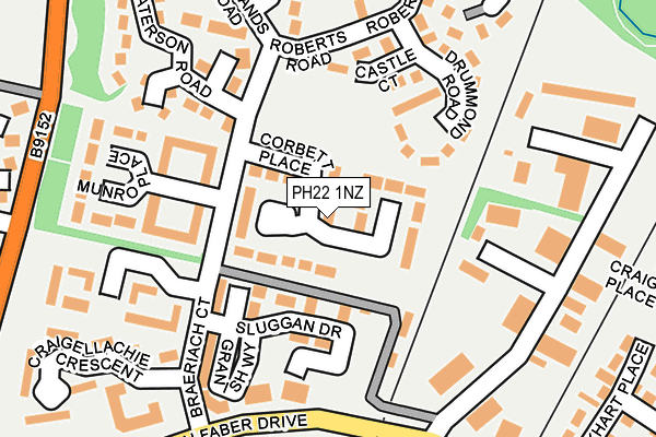 PH22 1NZ map - OS OpenMap – Local (Ordnance Survey) PH22 1NZ map - OS OpenMap – Local (Ordnance Survey)