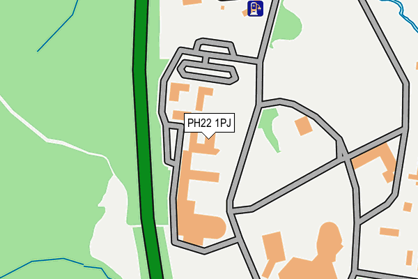 PH22 1PJ map - OS OpenMap – Local (Ordnance Survey) PH22 1PJ map - OS OpenMap – Local (Ordnance Survey)