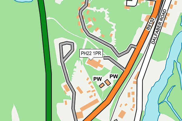 PH22 1PR map - OS OpenMap – Local (Ordnance Survey) PH22 1PR map - OS OpenMap – Local (Ordnance Survey)