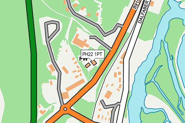 PH22 1PT map - OS OpenMap – Local (Ordnance Survey) PH22 1PT map - OS OpenMap – Local (Ordnance Survey)