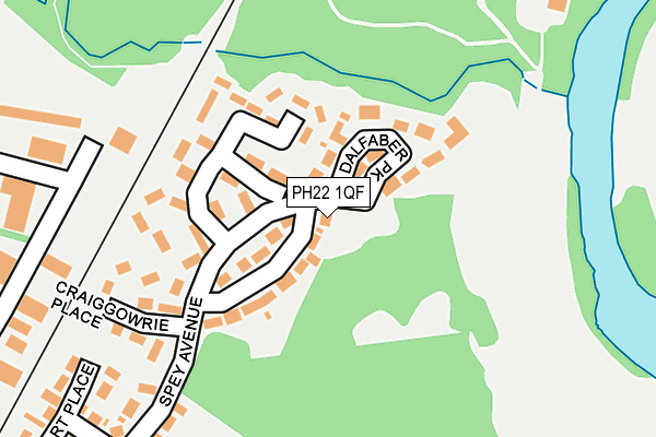 PH22 1QF map - OS OpenMap – Local (Ordnance Survey) PH22 1QF map - OS OpenMap – Local (Ordnance Survey)