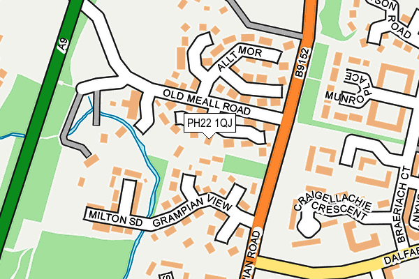 PH22 1QJ map - OS OpenMap – Local (Ordnance Survey) PH22 1QJ map - OS OpenMap – Local (Ordnance Survey)