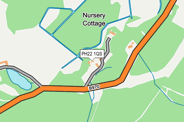 PH22 1QS map - OS OpenMap – Local (Ordnance Survey) PH22 1QS map - OS OpenMap – Local (Ordnance Survey)