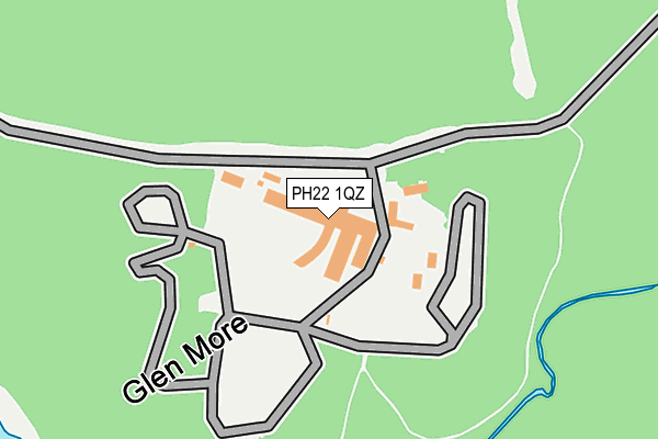 PH22 1QZ map - OS OpenMap – Local (Ordnance Survey) PH22 1QZ map - OS OpenMap – Local (Ordnance Survey)