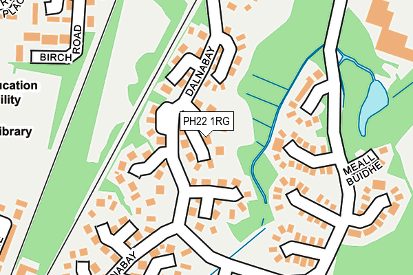 PH22 1RG map - OS OpenMap – Local (Ordnance Survey) PH22 1RG map - OS OpenMap – Local (Ordnance Survey)