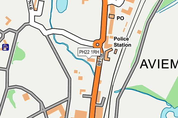 PH22 1RH map - OS OpenMap – Local (Ordnance Survey) PH22 1RH map - OS OpenMap – Local (Ordnance Survey)