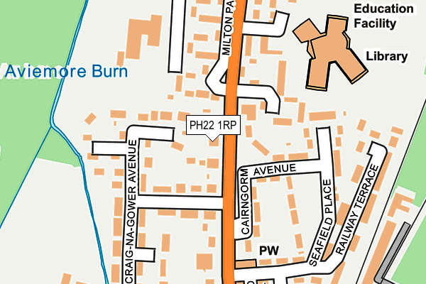 PH22 1RP map - OS OpenMap – Local (Ordnance Survey) PH22 1RP map - OS OpenMap – Local (Ordnance Survey)