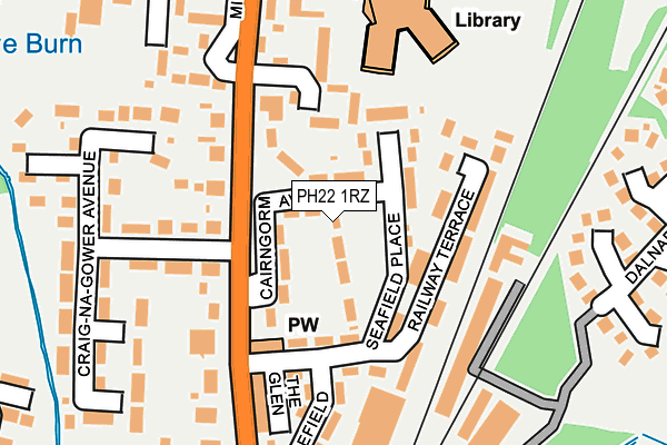 PH22 1RZ map - OS OpenMap – Local (Ordnance Survey) PH22 1RZ map - OS OpenMap – Local (Ordnance Survey)