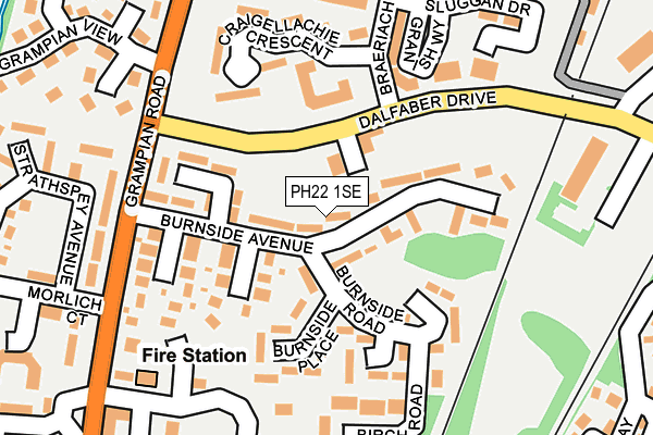 PH22 1SE map - OS OpenMap – Local (Ordnance Survey) PH22 1SE map - OS OpenMap – Local (Ordnance Survey)
