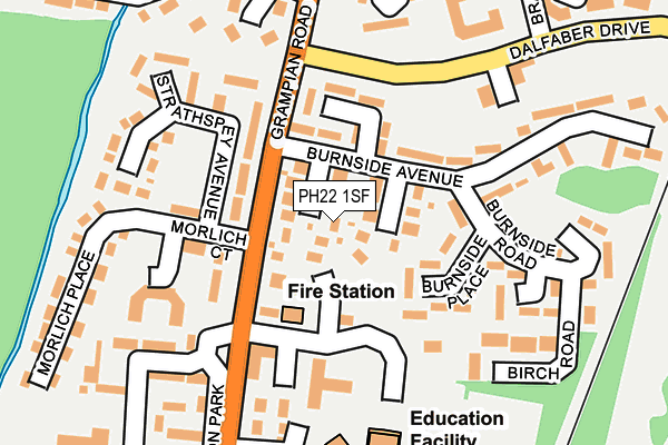 PH22 1SF map - OS OpenMap – Local (Ordnance Survey) PH22 1SF map - OS OpenMap – Local (Ordnance Survey)