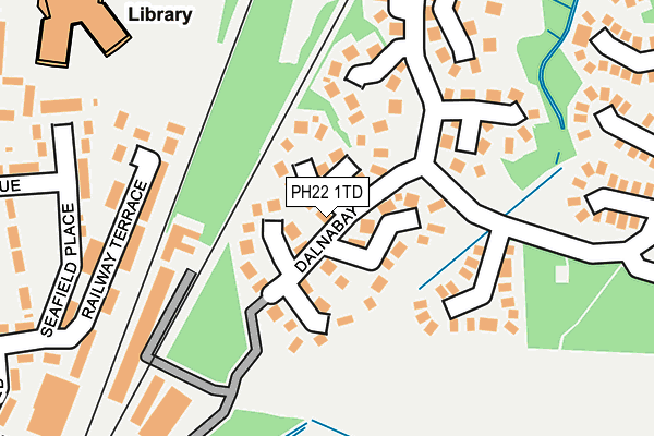 PH22 1TD map - OS OpenMap – Local (Ordnance Survey) PH22 1TD map - OS OpenMap – Local (Ordnance Survey)