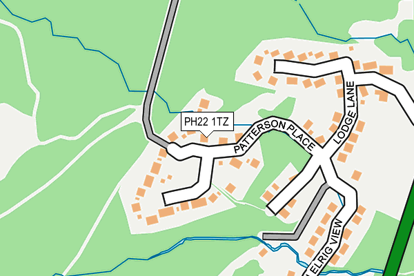 PH22 1TZ map - OS OpenMap – Local (Ordnance Survey) PH22 1TZ map - OS OpenMap – Local (Ordnance Survey)