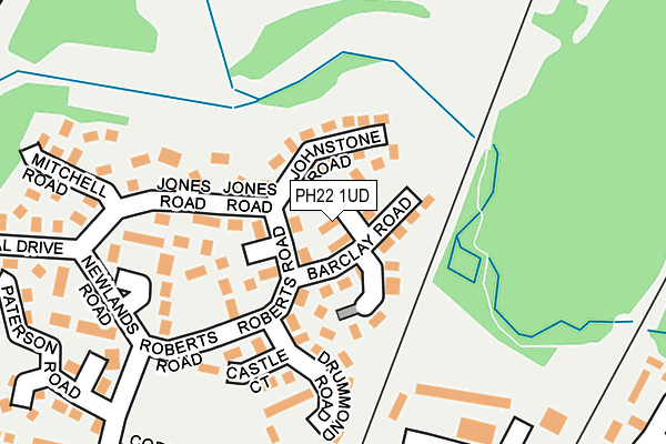 PH22 1UD map - OS OpenMap – Local (Ordnance Survey) PH22 1UD map - OS OpenMap – Local (Ordnance Survey)