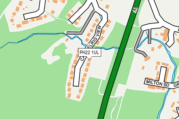 PH22 1UL map - OS OpenMap – Local (Ordnance Survey) PH22 1UL map - OS OpenMap – Local (Ordnance Survey)
