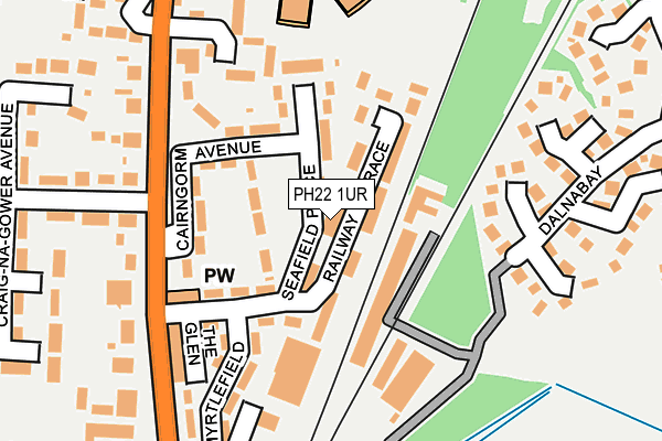 PH22 1UR map - OS OpenMap – Local (Ordnance Survey) PH22 1UR map - OS OpenMap – Local (Ordnance Survey)
