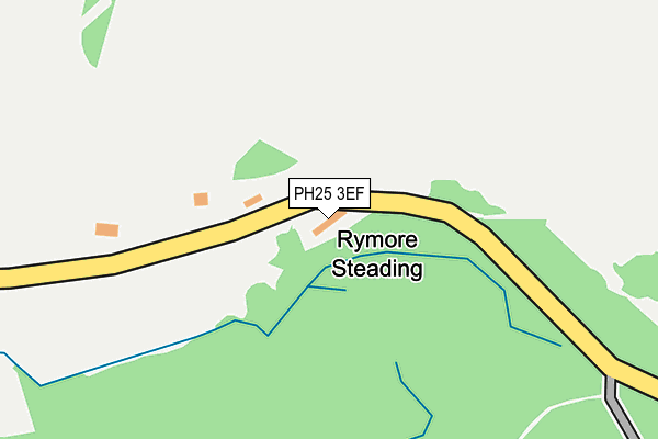 PH25 3EF map - OS OpenMap – Local (Ordnance Survey) PH25 3EF map - OS OpenMap – Local (Ordnance Survey)