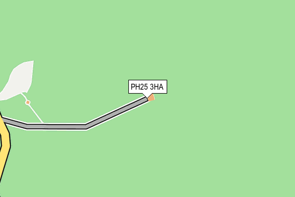 PH25 3HA map - OS OpenMap – Local (Ordnance Survey) PH25 3HA map - OS OpenMap – Local (Ordnance Survey)