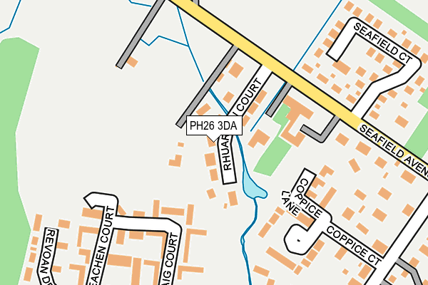 PH26 3DA map - OS OpenMap – Local (Ordnance Survey) PH26 3DA map - OS OpenMap – Local (Ordnance Survey)