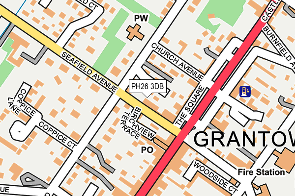PH26 3DB map - OS OpenMap – Local (Ordnance Survey) PH26 3DB map - OS OpenMap – Local (Ordnance Survey)