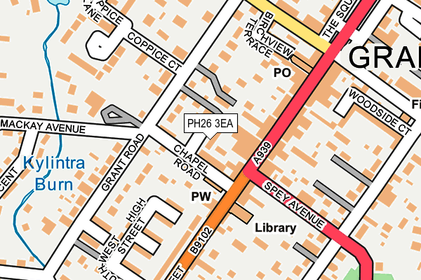 PH26 3EA map - OS OpenMap – Local (Ordnance Survey) PH26 3EA map - OS OpenMap – Local (Ordnance Survey)