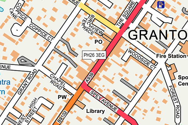 PH26 3EG map - OS OpenMap – Local (Ordnance Survey) PH26 3EG map - OS OpenMap – Local (Ordnance Survey)