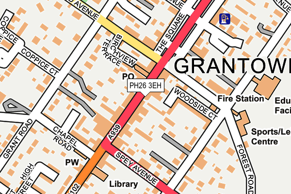 PH26 3EH map - OS OpenMap – Local (Ordnance Survey) PH26 3EH map - OS OpenMap – Local (Ordnance Survey)
