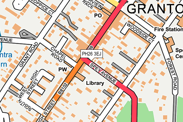 PH26 3EJ map - OS OpenMap – Local (Ordnance Survey) PH26 3EJ map - OS OpenMap – Local (Ordnance Survey)