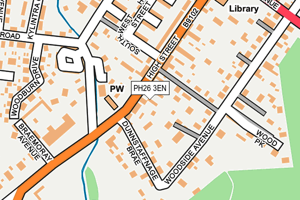 PH26 3EN map - OS OpenMap – Local (Ordnance Survey) PH26 3EN map - OS OpenMap – Local (Ordnance Survey)