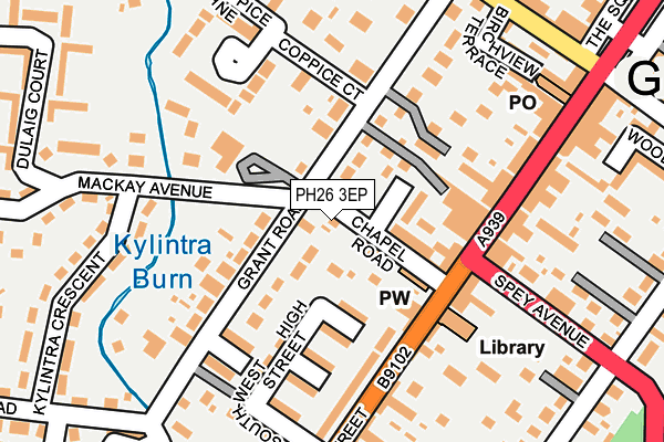 PH26 3EP map - OS OpenMap – Local (Ordnance Survey) PH26 3EP map - OS OpenMap – Local (Ordnance Survey)