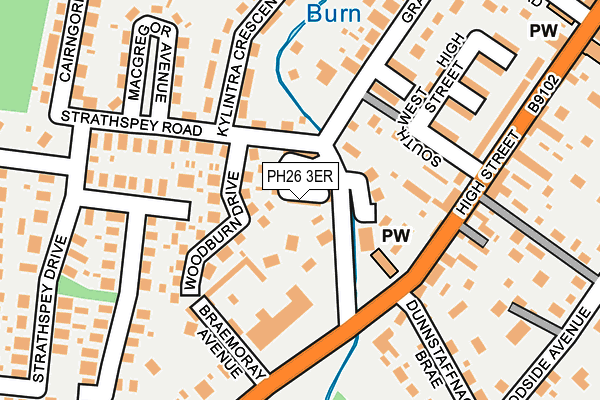 PH26 3ER map - OS OpenMap – Local (Ordnance Survey) PH26 3ER map - OS OpenMap – Local (Ordnance Survey)