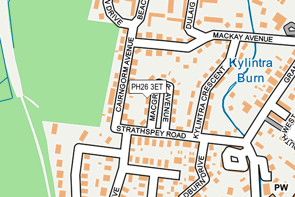 PH26 3ET map - OS OpenMap – Local (Ordnance Survey) PH26 3ET map - OS OpenMap – Local (Ordnance Survey)