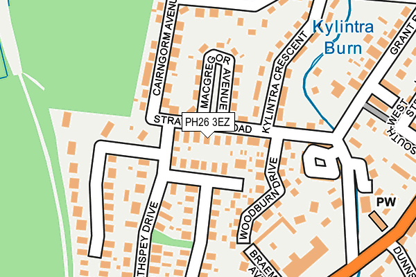 PH26 3EZ map - OS OpenMap – Local (Ordnance Survey) PH26 3EZ map - OS OpenMap – Local (Ordnance Survey)