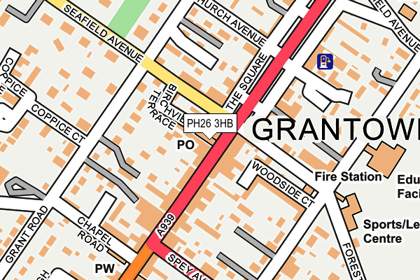 PH26 3HB map - OS OpenMap – Local (Ordnance Survey) PH26 3HB map - OS OpenMap – Local (Ordnance Survey)