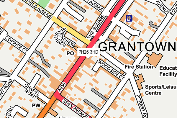 PH26 3HD map - OS OpenMap – Local (Ordnance Survey) PH26 3HD map - OS OpenMap – Local (Ordnance Survey)